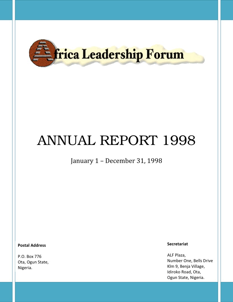 Annual Report 1998