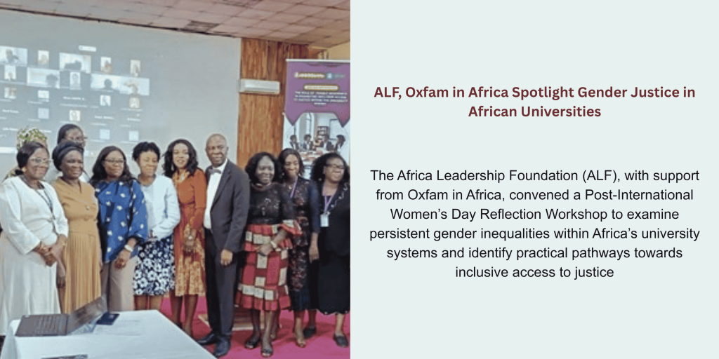 Gender Justice in African Universities